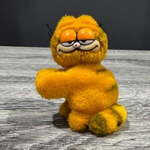 Garfield: Mini Plush Pencil Grabber (1981) - Vintage Plush Toy